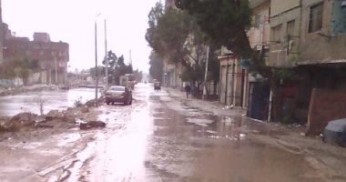 بعد الأمطار الغزيرة طريق ناهيا يتحول لكتل طينية والأهالى يناشدون المسئولين برصفه