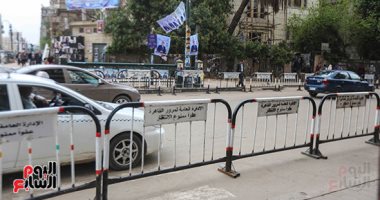 فيديو.. استمرار وضع حواجز مرورية بكورنيش التحرير فى إجازة العيد