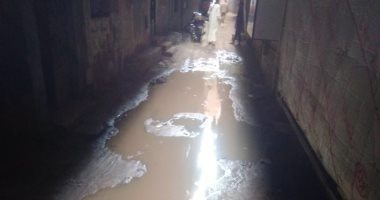 قارئة تشكو انتشار مياه الصرف الصحى بشارع رواش أبو الحاج على بالمعتمدية