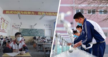 صور.. عودة نشاط التعليم بمدارس الصين بعد السيطرة على "كورونا"