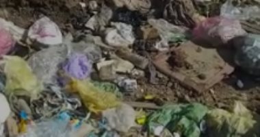 شكوى من انتشار القمامة بشارع دسوقى عثمان في بنى سويف