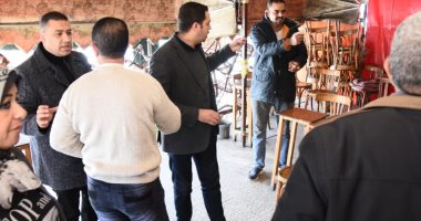 نائب محافظ بورسعيد يقود حملة مكبرة على المقاهى لمصادرة الشيشة.. صور