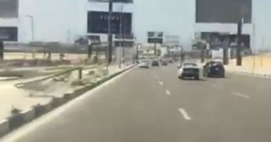 فيديو.. سيولة مرورية أعلى محور المشير المتجه من وإلى القاهرة الجديدة