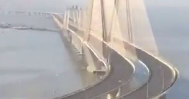 جسر مومباى خال تماما بعد حظر التجول في الهند.. فيديو