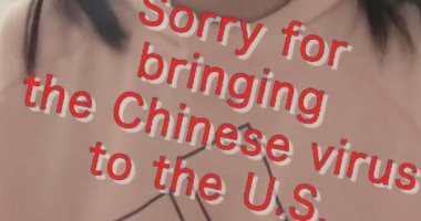 صينية تعتذر لدخول فيروس كورونا أمريكا وتلقى باللوم على بلدها  