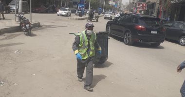 صور ..حملات نظافة بشوارع الجيزة لتحسين الخدمة ومنع انتشار الأوبئة