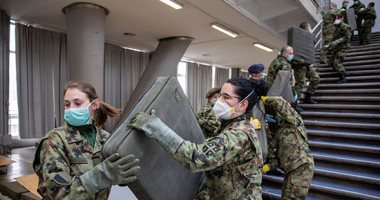 جيش صربيا يتدخل في مواجهة انتشار فيروس كورونا ببناء مستشفى مبدانى 