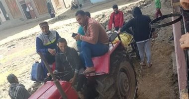  شباب قرية ظفر بالدقهليه  يطهرون الشوارع  ضد فيروس كورونا