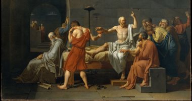 100 لوحة عالمية.. "موت سقراط" لـ جاك لوى دافيد روعة الحزن