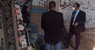 محافظ المنيا يكلف نائبه بمتابعة حالة سيدة وجهت نداء للمحافظة لتوفير سكن..صور