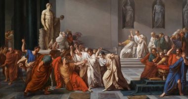 100 لوحة عالمية.. "اغتيال يوليوس قيصر " لـ فينتشنزو.. البحث عن الصديق الغادر