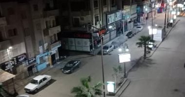 صور .. شوارع الشرقية خالية التزاما بقرار حظر التجوال 