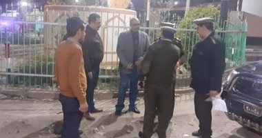 مدير أمن المنيا يتابع إجراءات حظر التجوال بمدينة مغاغة