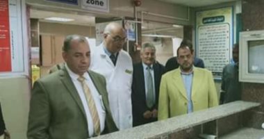 مدير التأمين الصحى بالشرقية يتفقد مستشفى المبرة