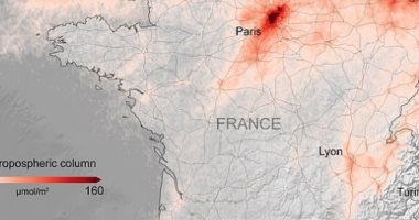 الأقمار الصناعية تظهر انخفاضًا كبيرًا فى تلوث الهواء فوق باريس ومدريد..صور