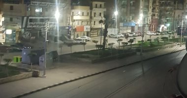 قارئ يشارك بصور لشوارع المنصورة بعد تطبيق الحظر