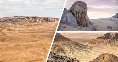 جولة فى صحراء مصر السوداء.. "BBC": واحة الفرافرة الأكثر ندرة فى العالم .. صور