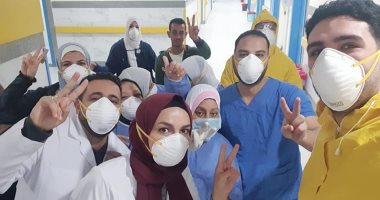 صور.. مستشفى العجمى: خروج 20 حالة بعد تعافيهم من فيروس كورونا