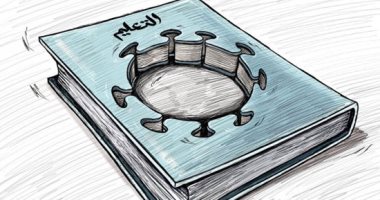 كاريكاتير كويتى يسلط الضوء على تفشى فيروس كورونا فى دول العالم 