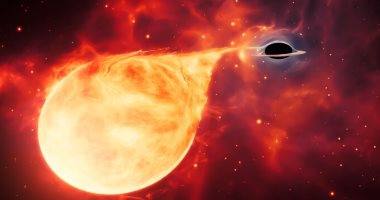 تلسكوب هابل يرصد ثقبًا أسود 50 ألف مرة من كتلة الشمس يمزق نجما