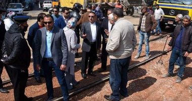 محافظ الإسكندرية يشدد على الانتهاء من إعادة تأهيل مزلقان سيدى جابر 