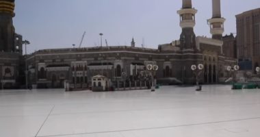 كل الطرق المؤدية إلى المسجد الحرام مغلقة بسبب كورونا.. فيديو