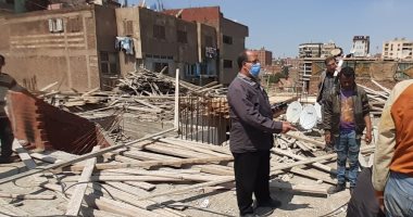 حملات لإزالة مخالفات البناء بالزيتون والزاوية الحمراء شمال القاهرة.. صور