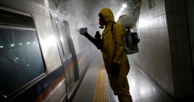 أعمال تطهير مترو سييلانديا البرازيلى لمنع انتشار وباء كورونا