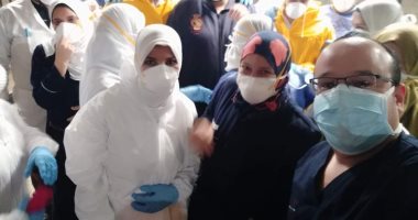 خروج 17 حالة من مستشفى الحجر الصحى بقها بعد تعافيها والأطباء: حالتهم مستقرة
