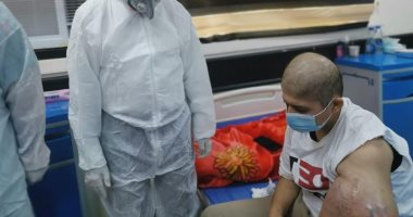 نجاح فريق طبى عراقى فى اسئصال ورم سرطانى من مصاب كورونا.. صور