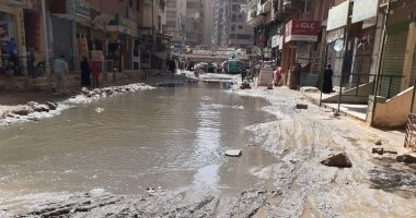 قارئ يشكو انتشار مياه الصرف الصحى بامتداد شارع سيد حمادة بالمرج