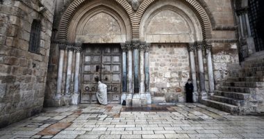 غلق أبواب كنيسة القيامة فى عيد الفصح لأول مرة منذ 100عام بسبب كورونا