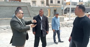 نائب محافظ شمال سيناء يتفقد عددا من المشروعات التنموية في العريش