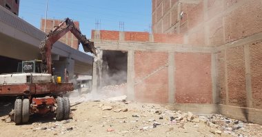 محافظ الجيزة: إزالة 350 حالة بناء مخالف خلال أسبوع وهدم تعديات محور الضبعة