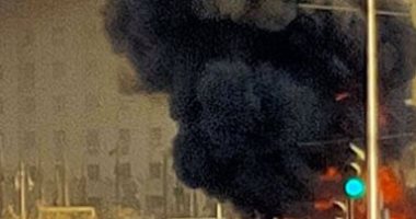 قارئ يرصد تصاعد أدخنة كثيفة فوق جراج التحرير  