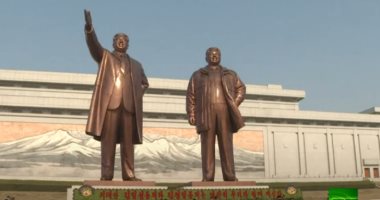 فيديو.. كوريا الشمالية تحتفل بعيد ميلاد مؤسسها فى هدوء تام