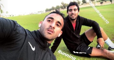 أحمد ياسر ريان يستعد لعودة الدوري بتدريبات الجرى مع شقيقه