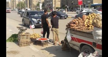 أهالى زهراء مدينة نصر يشتكون من انتشار الباعة الجائلين بشارع الميثاق