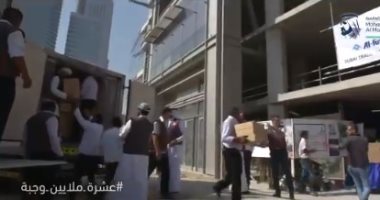حاكم دبى يطلق مبادرة لتوزيع 10 ملايين وجبة على الأسر المتعففة.. فيديو وصور