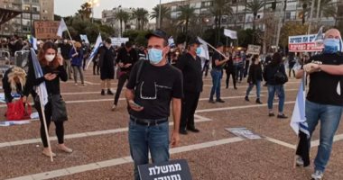 مظاهرات في إسرائيل ضد فشل تشكيل الحكومة بين نتنياهو وجانتس