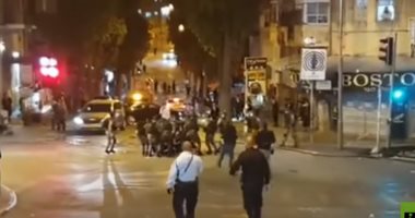 الشرطة الإسرائيلية تقمع اليهود فى منطقة ميئة شعاريم بالقدس المحتلة.. فيديو