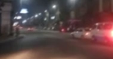 فيديو.. شاهد الحركة المرورية بشارع رمسيس عقب بداية الحظر