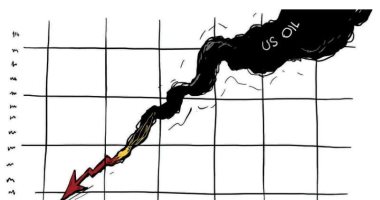 كاريكاتير صحيفة سعودية.. أسعار النفط تتراجع بقوة