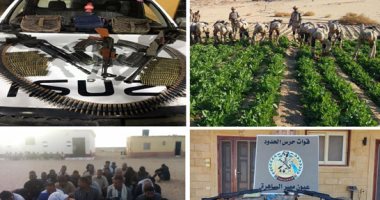 فيديو.. قوات حرس الحدود: اكتشاف وتدمير 10 فتحات أنفاق بشمال سيناء 