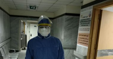 الجيش الأبيض.. "أحمد" على خط مواجهة فيروس كورونا من مستشفى تمى الأمديد