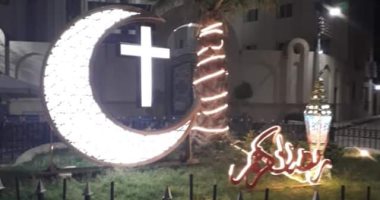 الأنبا مكاريوس عن وضع فانوس رمضان أمام كنيسة بالمنيا: هدفنا إسعاد الجميع