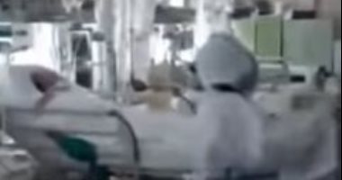 طبيب روسي يشارك فيديو لوضع مصابى كورونا من داخل مستشفى موسكو