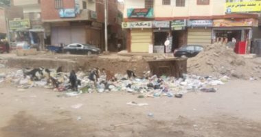 شكوى من تراكم القمامة بطول شارع طه حسين مركز مغاغة في المنيا