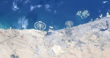 "من بره الأرض".. رائد فضاء يلتقط صورا لمدينة دبى من محطة الفضاء الدولية