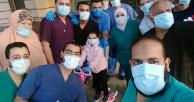 خروج 10 متعافين جدد من فيروس كورونا بمستشفى حجر ملوى